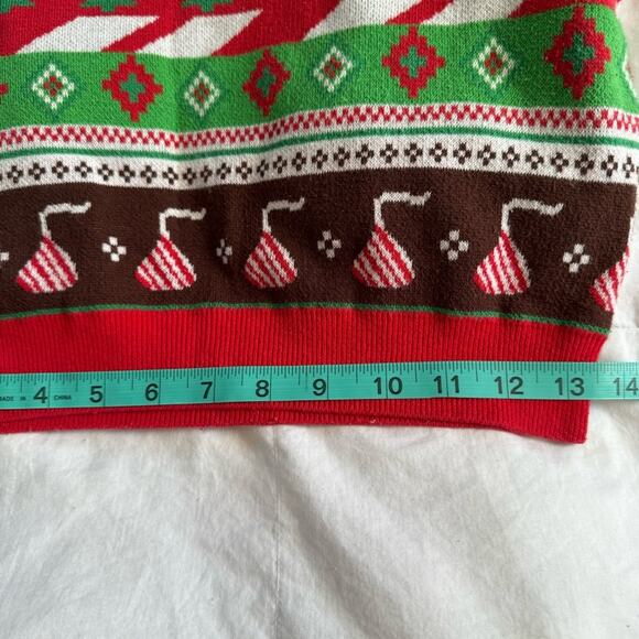 Chocolate Crop Sweater Hersheys x Forever 21 Collective Medium long sleeve - Picture 12 of 13